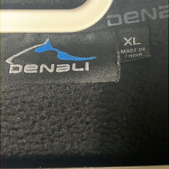 🔥 DENALI Fleece Full Zip Jacket - Black - Men Sz XL - *Zipper Flaw but Good - Picture 8 of 10